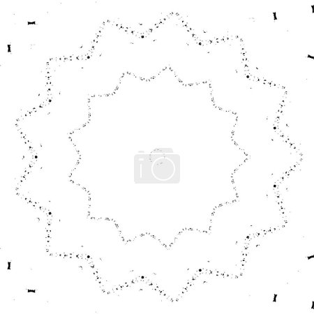 Illustration for Mosaic abstract texture created from the geometric shapes - Royalty Free Image