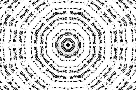 Ilustración de Ilustración vector mosaico blanco y negro - Imagen libre de derechos