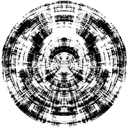 Ilustración de Textura de tablero de madera con patrón profundo - Imagen libre de derechos