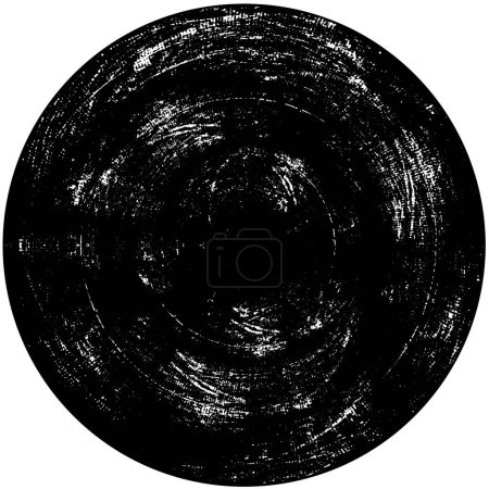 Téléchargez les illustrations : Grunge abstrait noir et blanc motif moderne - en licence libre de droit