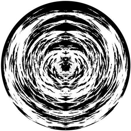 patrón moderno grunge abstracto en blanco y negro