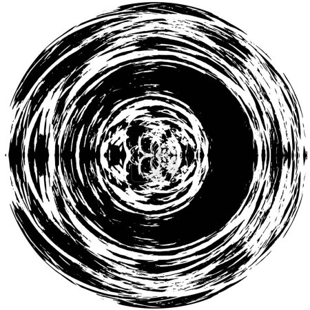 black and white round background grunge texture