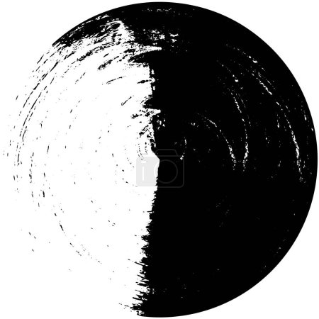 Ilustración de Textura de fondo abstracto en blanco y negro - Imagen libre de derechos