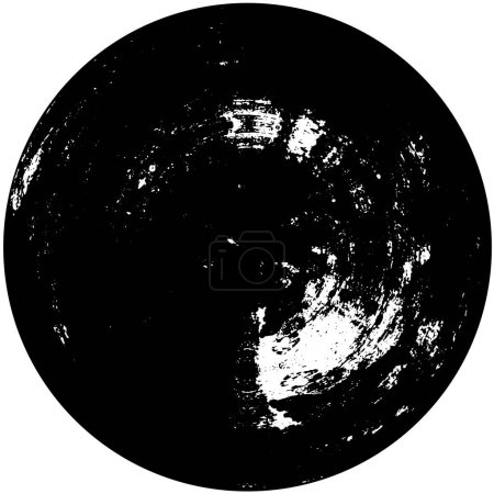 grunge round black textured background 
