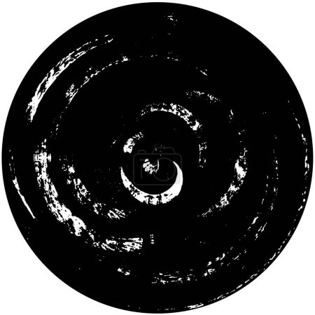 Ilustración de Futurista abstracto grunge geométrico moderno patrón - Imagen libre de derechos