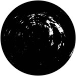 black and white round background grunge texture