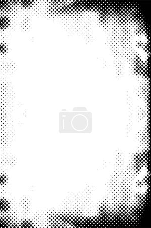 Téléchargez les illustrations : Fond abstrait monochrome avec des tons noirs et blancs. - en licence libre de droit