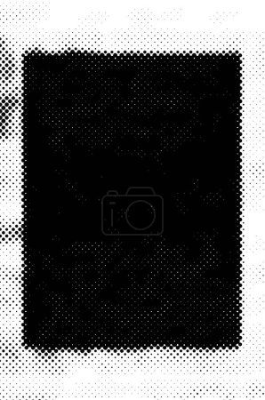 Illustration for Monochrome abstract background with black and white tones. - Royalty Free Image