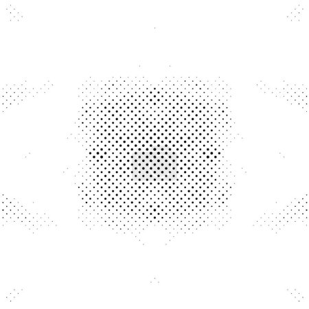 Photo for Abstract grunge pattern with dots, vector illustration - Royalty Free Image