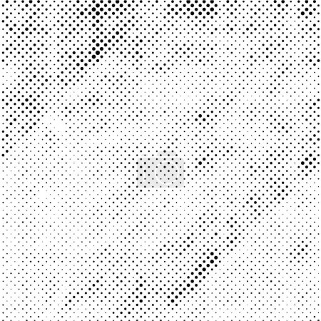 Téléchargez les illustrations : Fond de ligne vectorielle grunge noir et blanc repéré. Illustration abstraite. - en licence libre de droit