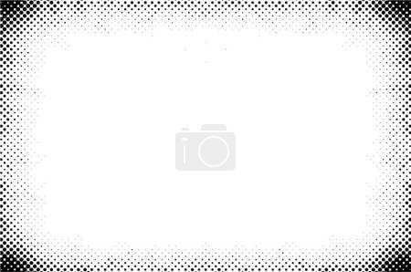 Illustration for Black and white abstract textured background - Royalty Free Image