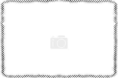 Ilustración de Negro y blanco monocromo viejo grunge vintage envejecido fondo - Imagen libre de derechos