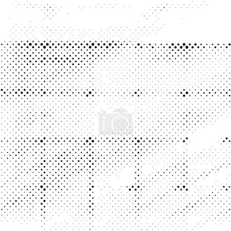 Illustration for Black and white grunge background. abstract pattern, vector illustration - Royalty Free Image