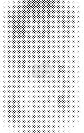 Illustration for Abstract monochrome black and white weathered background - Royalty Free Image