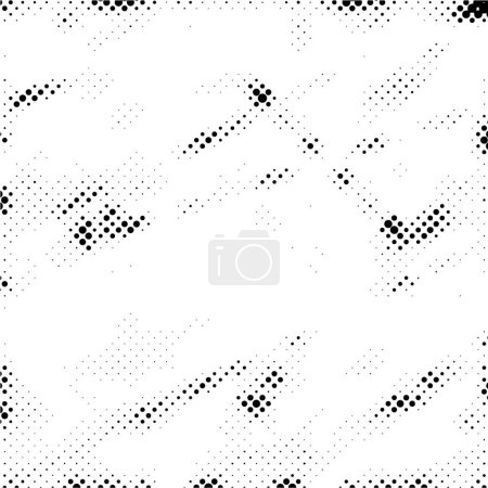 Ilustración de Abstracto monocromo negro y blanco envejecido fondo - Imagen libre de derechos