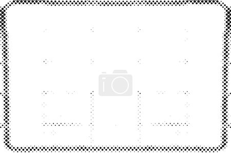 Photo for Abstract background, monochrome texture. vector illustration - Royalty Free Image