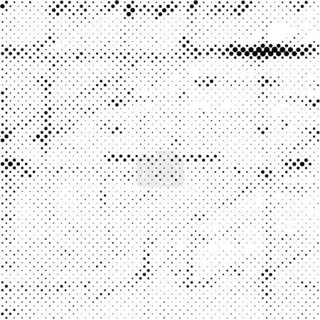 Ilustración de Blanco y negro monocromo viejo grunge vintage envejecido fondo, textura abstracta - Imagen libre de derechos
