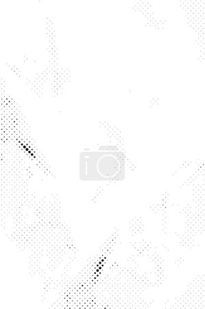 Illustration for Black and white monochrome old grunge vintage weathered background abstract antique texture - Royalty Free Image