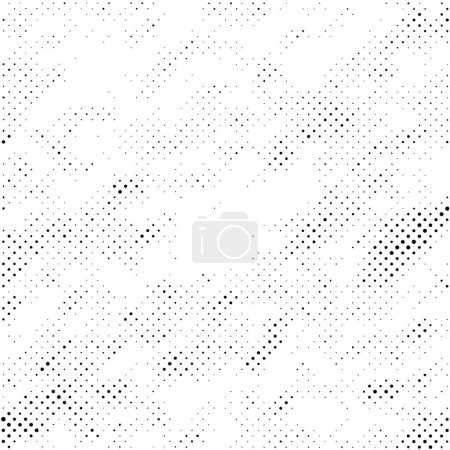 Illustration for Sepia tone grunge texture with dots - Royalty Free Image