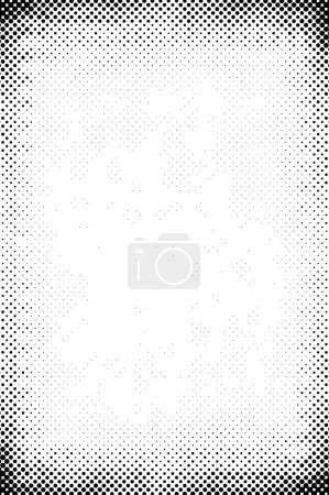 Illustration for Black and white background - Royalty Free Image