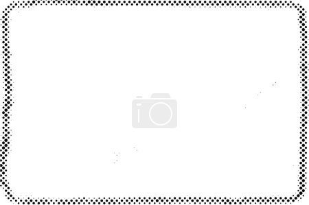Illustration for Abstract black and white old grunge texture - Royalty Free Image
