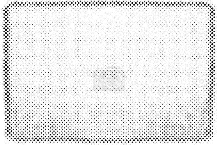 Illustration for Halftone mosaic pattern. abstract monochrome background. vector illustration. - Royalty Free Image