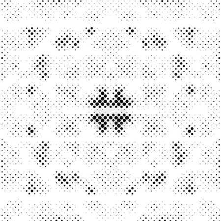 Illustration for Abstract background. Black and white pattern.  vector illustration - Royalty Free Image
