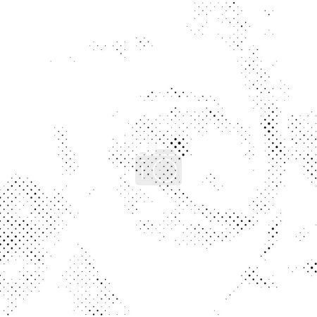 Illustration for Halftone dotted pattern. abstract geometric dotted background - Royalty Free Image