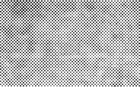 Illustration for Abstract dotted background, monochrome texture. vector illustration design - Royalty Free Image