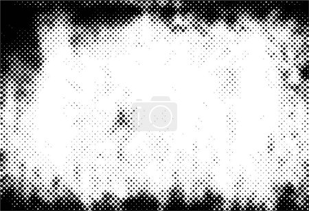 abstrakter Halbton schwarz-weiß
