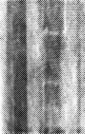 Téléchargez les illustrations : Abstrait fond pointillé, texture monochrome. illustration vectorielle - en licence libre de droit