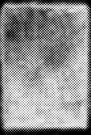 Ilustración de Caóticos patrones monocromáticos en blanco y negro y textura de sombras abstractas - Imagen libre de derechos