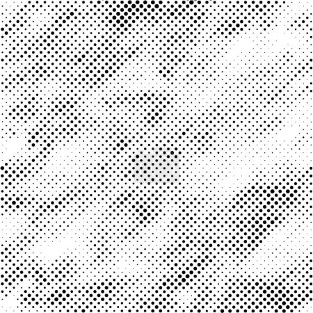Ilustración de Patrón geométrico grunge blanco y negro - Imagen libre de derechos
