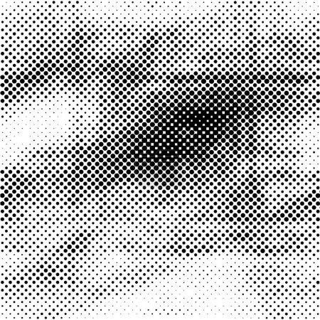 Ilustración de Fondo grunge con espacio para texto, blanco y negro - Imagen libre de derechos