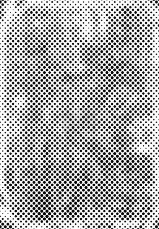 Illustration for Black and white monochrome old grunge vintage weathered backgroud - Royalty Free Image