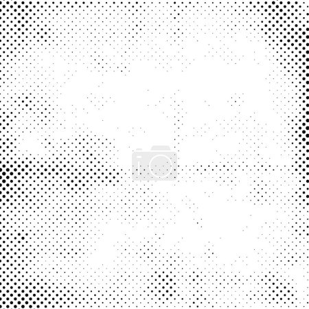 Ilustración de Caóticos patrones monocromáticos en blanco y negro y textura de sombras abstractas - Imagen libre de derechos