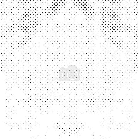 Ilustración de Sombras del Vacío, Grunge Chaotic Monochrome Texture Pattern - Imagen libre de derechos