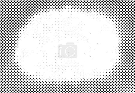 Photo for Shadows of the Void, Grunge Chaotic Monochrome Texture Pattern - Royalty Free Image