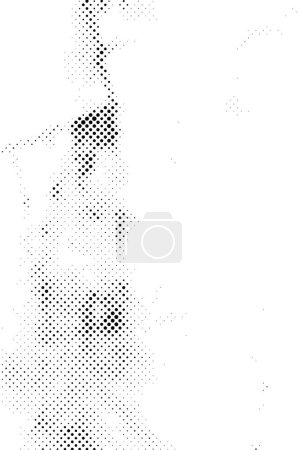 Illustration for Black and White  Chaotic Texture Monochrome Pattern and Shadows - Royalty Free Image