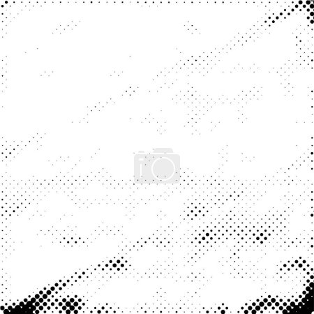 Ilustración de Blanco y negro caótico textura monocromo patrón y sombras - Imagen libre de derechos