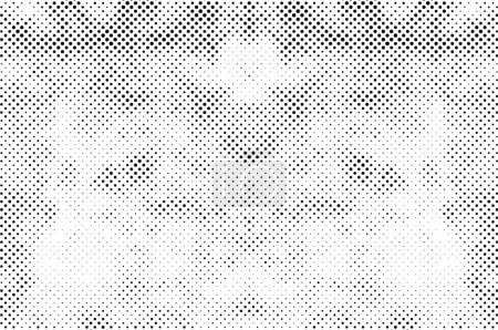 Photo for Abstract halftone dotted background. Monochrome mosaic grunge pattern - Royalty Free Image