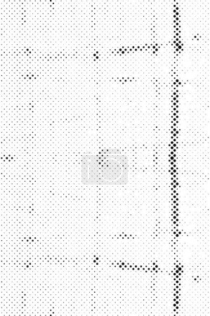 Ilustración de Fondo abstracto blanco y negro con patrón de puntos. Efecto semitono. Ilustración vectorial. - Imagen libre de derechos