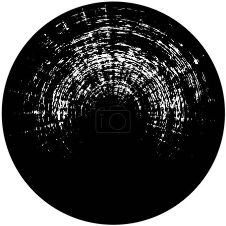Ilustración de Fondo abstracto. fondo geométrico círculo blanco y negro - Imagen libre de derechos