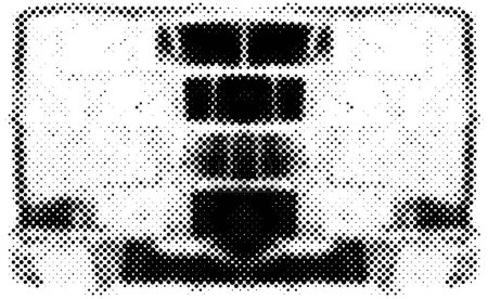 Illustration for Grunge halftone dots texture background. Spotted vector Abstract Texture - Royalty Free Image