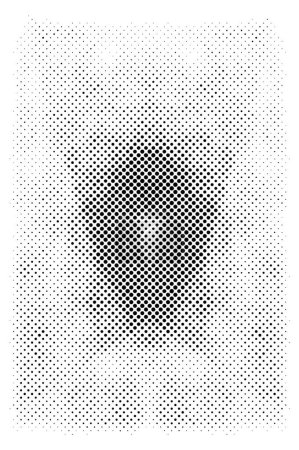 Illustration for Abstract halftone texture. Grunge background of black and white in the style of the undertones. Texture halftone print of design - Royalty Free Image