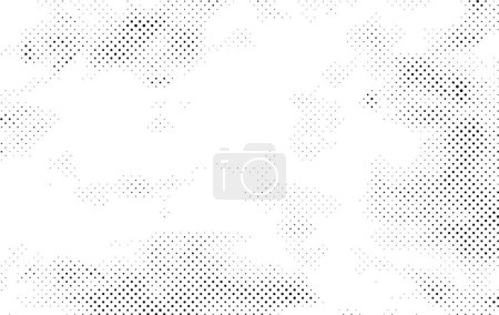 Illustration for Black and white monochrome grunge background - Royalty Free Image