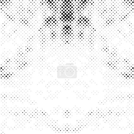 Illustration for Sepia tone dots texture vector illustration - Royalty Free Image