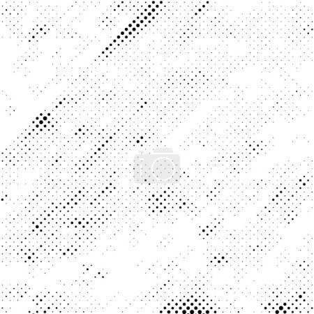 Illustration for Sepia tone dots texture vector illustration - Royalty Free Image