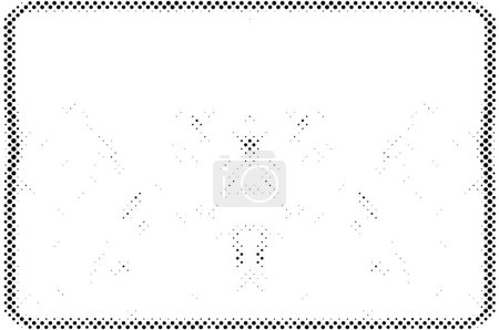Illustration for Black and white monochrome old background - Royalty Free Image