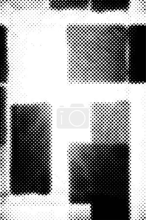 Illustration for Black and white monochrome old background - Royalty Free Image